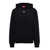 Diesel Black Hoodie With Dlogo Embroidery In Cotton Man Black