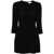 Elisabetta Franchi Elisabetta Franchi Logo-Embroidered Crepe Mini Dress Black