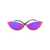 Balenciaga Balenciaga Sunglasses PINK-PINK-VIOLET