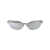 Balenciaga Balenciaga Sunglasses SILVER-SILVER-SILVER