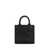 Dolce & Gabbana 'Dg Daily Small' Black Handbag With Tonal Dg Detail In Smooth Leather Woman Black