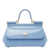 Dolce & Gabbana Dolce & Gabbana Sicily Media Patent Leather Handbag BLUE