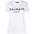 Balmain Balmain 3 Btns Printed T-Shirt Clothing WHITE