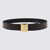 Givenchy Givenchy Brown Black Leather Belt BROWN BLACK