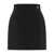 Balmain Balmain Black Viscose Skirt Black