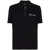 Balmain Balmain Signature Emb Zipped Polo Clothing Black