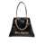 Balmain Balmain Leather Bag To Carry By Hand And On The Shoulder Black