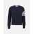 Thom Browne Thom Browne 4Bar Cotton Sweatshirt BLUE