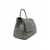 Zanellato ZANELLATO 068010-0950000-Z0130 GREY MONTEBIANCO POSTINA DAILY S  BAMBOO LEATHER HANDBAG Grey