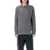 Emporio Armani Polo shirt collar sweater Grey