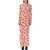 Stella McCartney Lips print long dress Pink