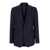 Dolce & Gabbana Blue Single-Breasted Jacket With Peak Revers In Wool Man BLUE