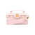 Balmain B-Buzz 19 embossed bag Pink