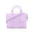 Marc Jacobs The mini tote leather bag Purple