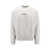 Jil Sander Cotton sweatshirt with frontal logo Grey