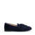 Stuart Weitzman Mocassino Camoscio Blu Con Fiocchetto Blue