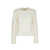 VICARIO CINQUE Comfy-fit blended wool and cashmere sweater Monica. Comfy fit. White