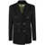 Golden Goose Golden Goose Double Breasted Blazer In Light Dry Wool Gabardine Clothing Black