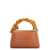 JW Anderson JW Anderson Corner Leather Handbag BROWN