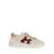 Hogan Hogan Rebel Calf Leather Sneakers With Pink Heel Beige