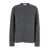 Jil Sander Oversized Grey Sweater With Ribbed Trim In Wool Woman GREY