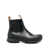 Jil Sander Black Chelsea Boots In Cow Leather Man Black