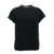 Brunello Cucinelli Black T-Shirt With  Monile Detail In Cotton Woman Black