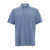 Brunello Cucinelli Brunello Cucinelli Piqué Cotton Polo Shirt BLUE