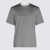 Brunello Cucinelli Brunello Cucinelli Grey Cotton And Silk T-Shirt MULTICOLOR