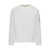 Thom Browne White Crewneck Sweatshirt With 4-Bar Detail In Cotton Man WHITE