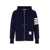 Thom Browne Thom Browne 4Bar Cotton Hoodie BLUE