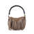 MY BEST BAG My Best Bag Smooth Leather Coffee Hobo Bag With Bamboo Handle BROWN