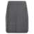 MAISON KITSUNÉ Maison Kitsuné 'Bold Fox Head' Skirt GRAY