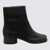 Maison Margiela Maison Margiela Black Leather Tabi Boots Black