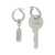 MM6 Maison Margiela Mm6 Maison Margiela Tag And Key Earrings SILVER