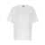 Ganni Ganni Rhinestone Logo Embroidery T-Shirt WHITE