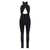 THE ANDAMANE The Andamane 'Hola Crystal' Jumpsuit Black