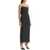 ROTATE Birger Christensen Midi Dress With Sequins 1000 BLACK COMB.