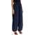 ROTATE Birger Christensen Sporty Pants With Embroidered Logo Design NAVY BLAZER