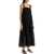 Tory Burch Midi Smock Point Dress In BLACK