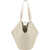 Khaite Lotus Small Shoulder Bag DARK IVORY