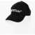 Off-White Solid Color Cap With Embroidered Logo Black