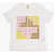 Fendi Cotton Crew-Neck T-Shirt With Maxi Print White