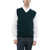 CORNELIANI Knitted V-Neckline Vest Green