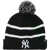 47 Brand New York Yankees Cuff Knit czarny