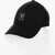 Neil Barrett Solid Color Enamel Badge Cap Black