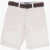 Polo Ralph Lauren Kids Stretch Cotton Skinny Fit Shorts With Belt White