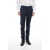 CORNELIANI Cc Collection Silk Blend Refined Pants Blue