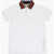 Gucci Pique Cotton Polo Shirt With 3-Buttons White