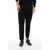 Neil Barrett Double-Pleated Mick Stretch Cotton Pants Black